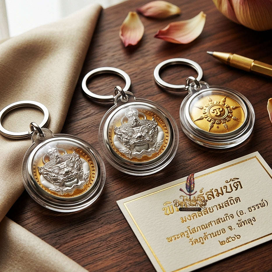 💥 THE SOVEREIGN 2K DUAL-TONE BUTTON OF SUPREME RAHU ECLIPSE & PROTECTION: THE PICHAI SOMBAT!  Sacred "Met Kradum Phra Rahu Phichai Sombat Thai Blessing Co By RURUECHA