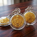 💥 THE SOVEREIGN GOLDEN BUTTON OF SUPREME VICTORY & PROTECTION: THE PICHAI SOMBAT!  Sacred "Met Kradum Phichai Sombat (Victory & Protection Button) Thai Blessing Co By RURUECHA