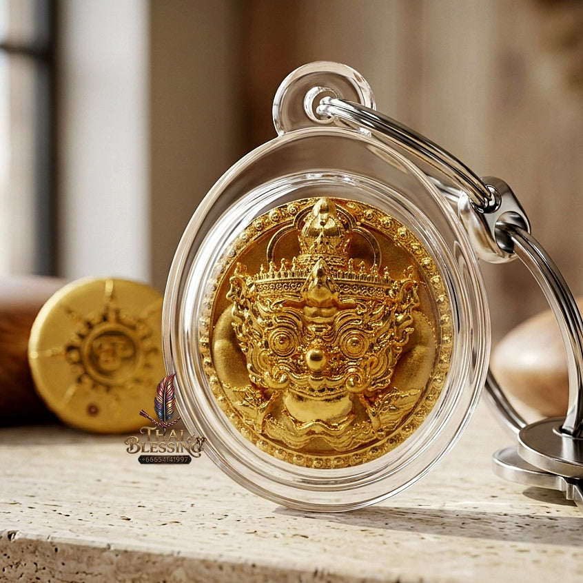 💥 THE SOVEREIGN GOLDEN BUTTON OF SUPREME VICTORY & PROTECTION: THE PICHAI SOMBAT!  Sacred "Met Kradum Phichai Sombat (Victory & Protection Button) Thai Blessing Co By RURUECHA