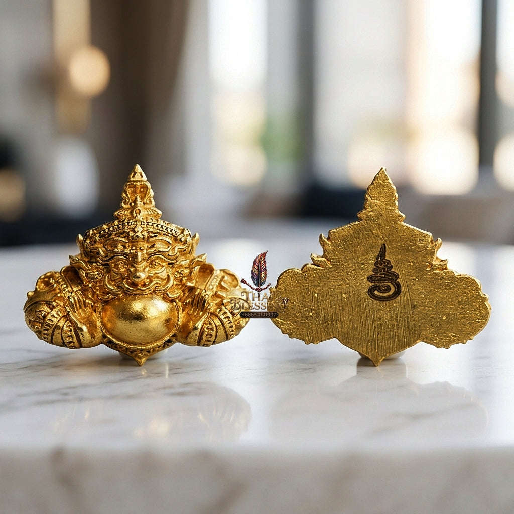 💥 THE SOVEREIGN GOLDEN ECLIPSE OF 2026: THE MASTER PHRA RAHU OF WAT KHAO HUAY HAENG! Sacred "Phra Rahu
