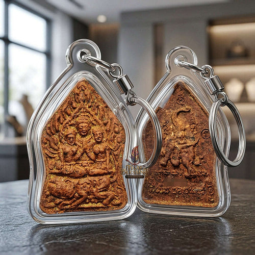 💥 THE SOVEREIGN MASTERPIECE OF CAMBODIAN PHET PHAYATHON SEDUCTION: THE PHRA AJARN KHEM KHUN PHAEN!  Sacred "Khun Phaen Phet Phrayathon Maha Saneh Thai Blessing Co By RURUECHA