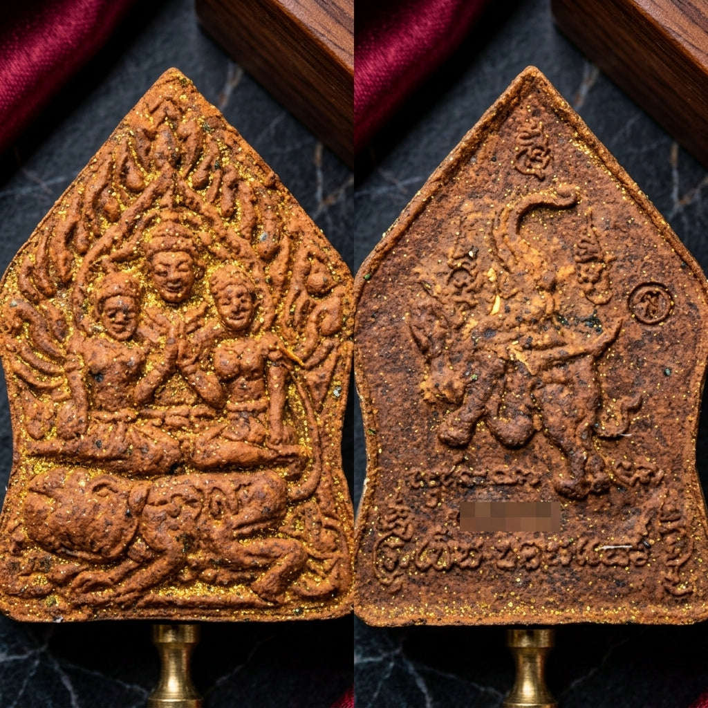 💥 THE SOVEREIGN MASTERPIECE OF CAMBODIAN PHET PHAYATHON SEDUCTION: THE PHRA AJARN KHEM KHUN PHAEN!  Sacred "Khun Phaen Phet Phrayathon Maha Saneh Thai Blessing Co By RURUECHA