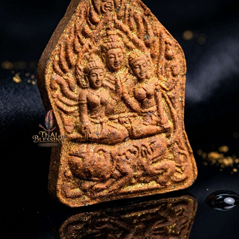 💥 THE SOVEREIGN MASTERPIECE OF CAMBODIAN PHET PHAYATHON SEDUCTION: THE PHRA AJARN KHEM KHUN PHAEN!  Sacred "Khun Phaen Phet Phrayathon Maha Saneh Thai Blessing Co By RURUECHA