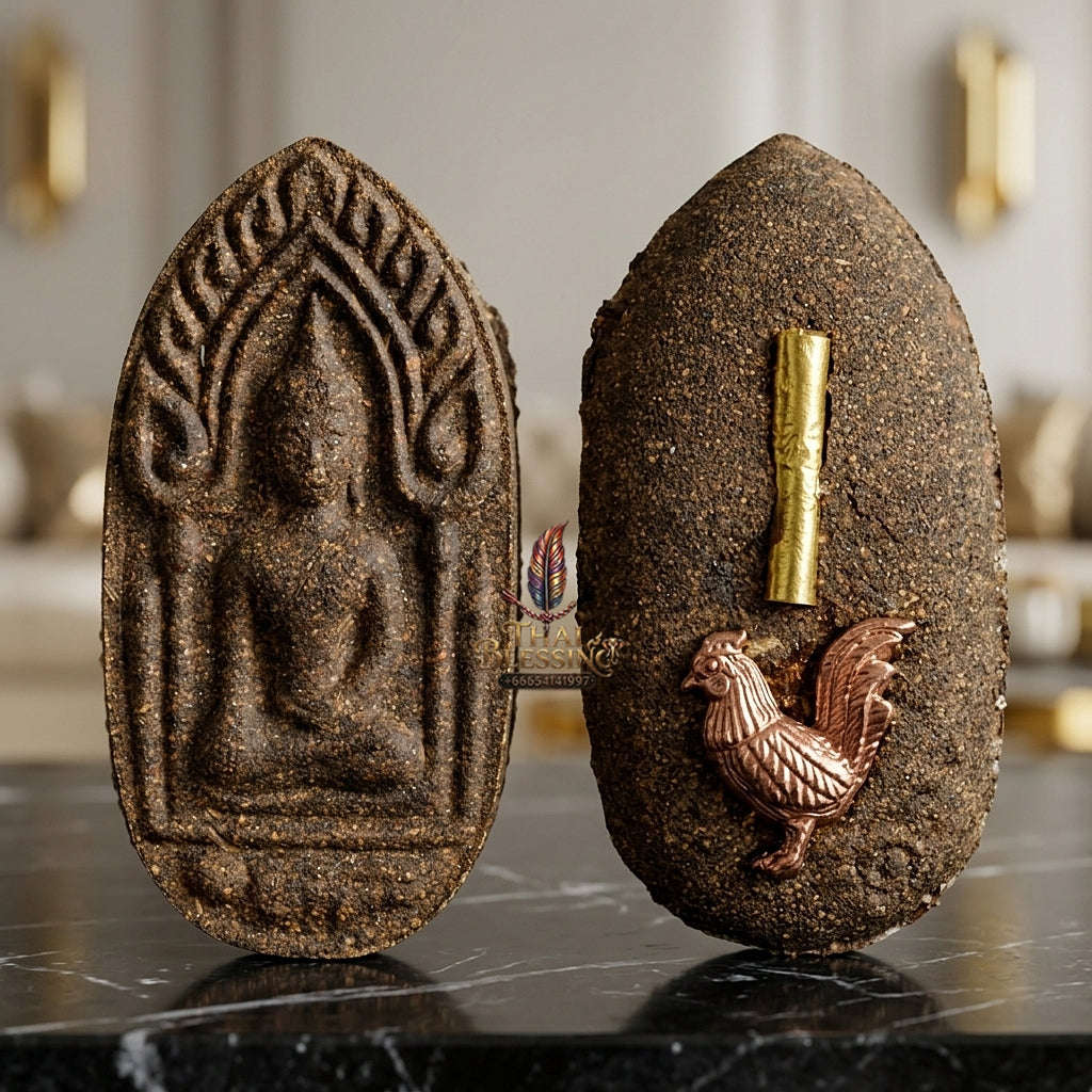 💥 THE SOVEREIGN MASTERPIECE OF HERBAL CHARM: THE MAHA WAN KHUN PHAN KAI PHA SEK! Sacred "Khun Phan Kai Pha Sek (Half-Egg Khun Phan)