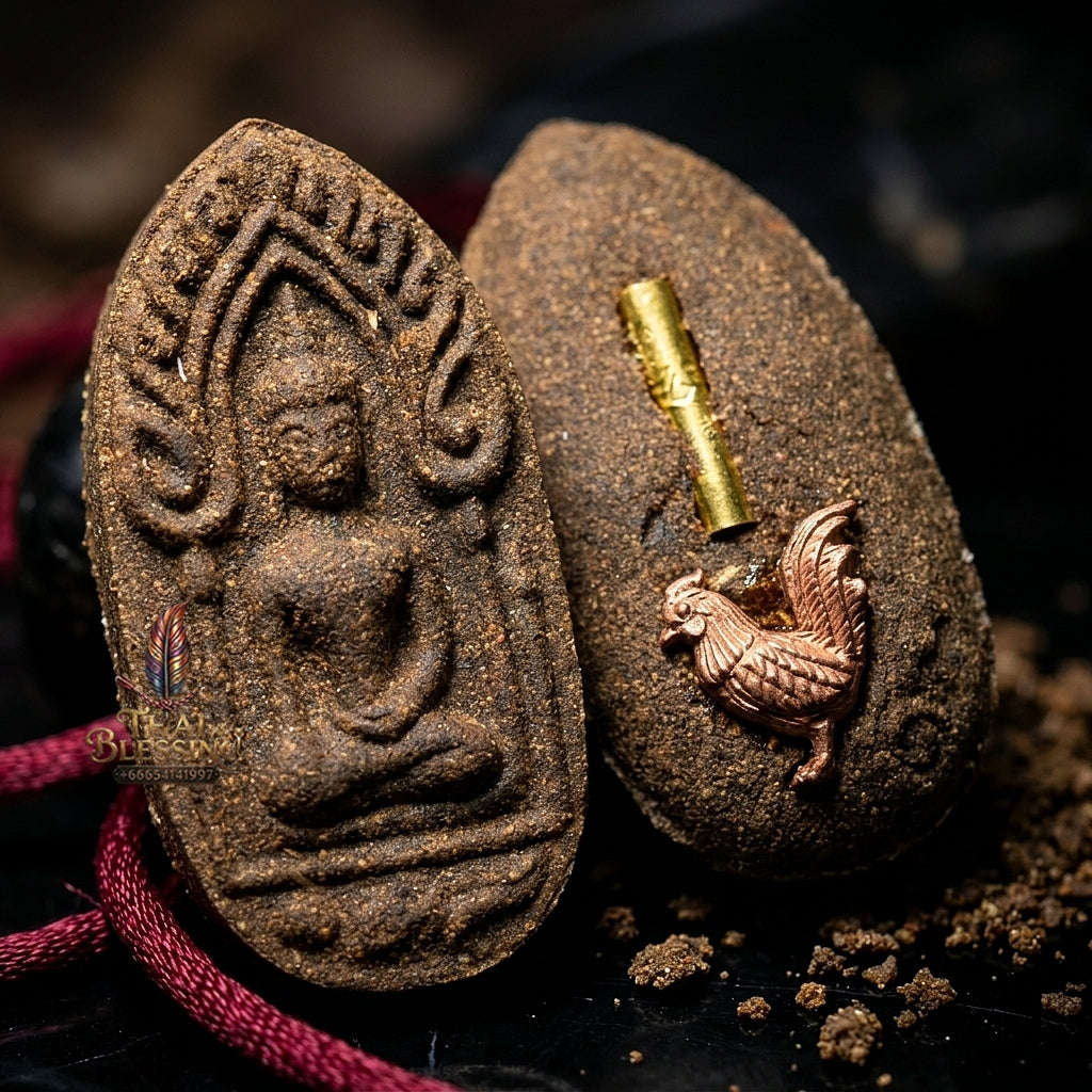 💥 THE SOVEREIGN MASTERPIECE OF HERBAL CHARM: THE MAHA WAN KHUN PHAN KAI PHA SEK! Sacred "Khun Phan Kai Pha Sek (Half-Egg Khun Phan)