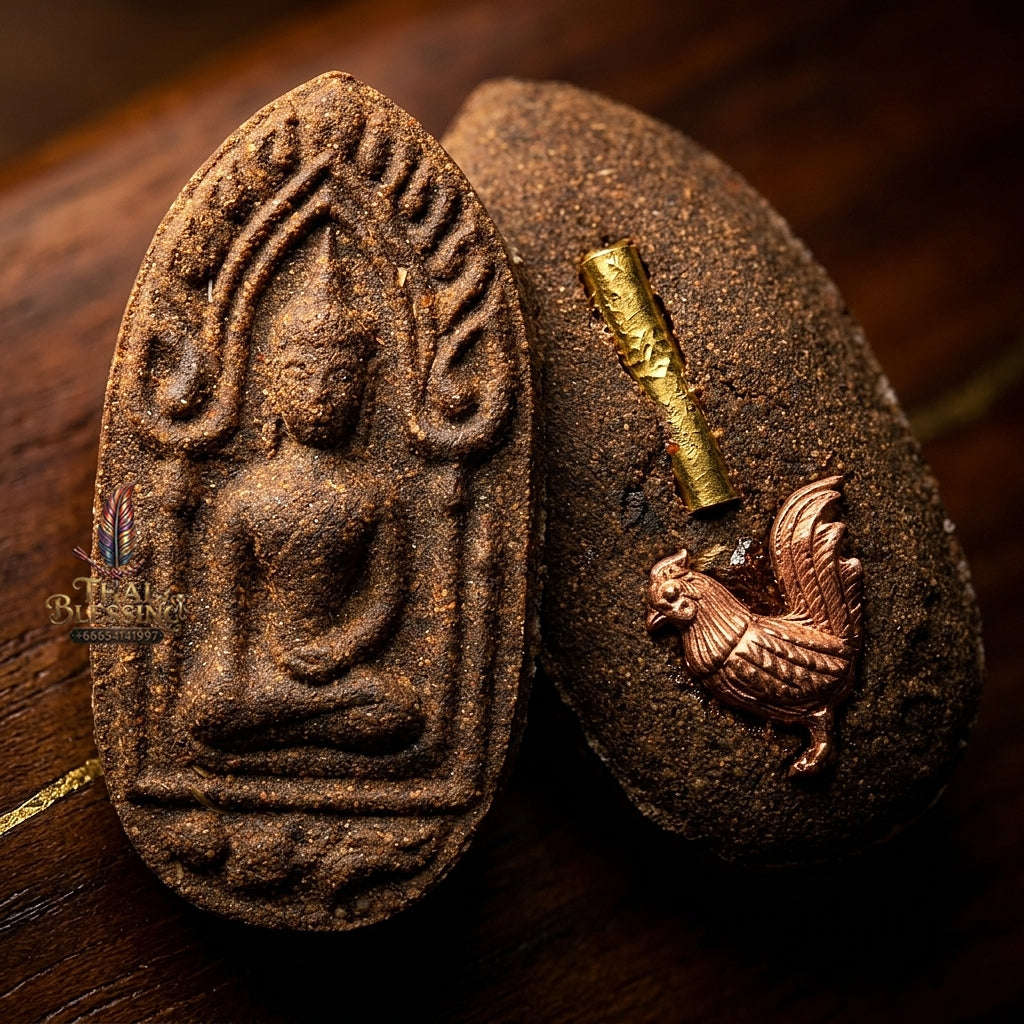 💥 THE SOVEREIGN MASTERPIECE OF HERBAL CHARM: THE MAHA WAN KHUN PHAN KAI PHA SEK! Sacred "Khun Phan Kai Pha Sek (Half-Egg Khun Phan)