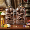 ✨ [The Sovereign of Absolute Allure] Sacred "Inn Khu Maha Saneh Leh Roi Rak" (The Pair of Lovers - 100 Secrets of Charm) – Ultra-Potent Sacred Powder (Brown Edition) – Master-Blessed by Luang Pu Singh, Wat Ban Pa Tabaeng (2015) Thai Blessing Co