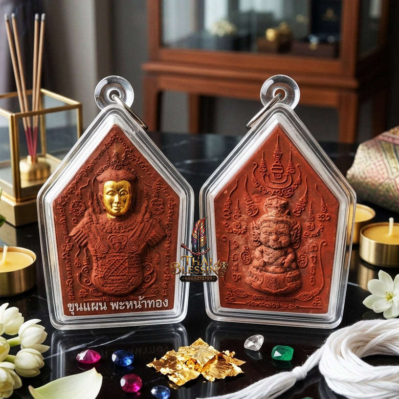 ✨ [The Sovereign of Absolute Charisma & Unmatched Social Dominance: The 2026 "Grand-Master" Khun Phaen Na-Na-Thong Edition] Sacred "Khun Phaen (The Sovereign Sage of Irresistible Attraction)" – Special "Red-Kai-Daeng Herbal & Gold-Face" Thai