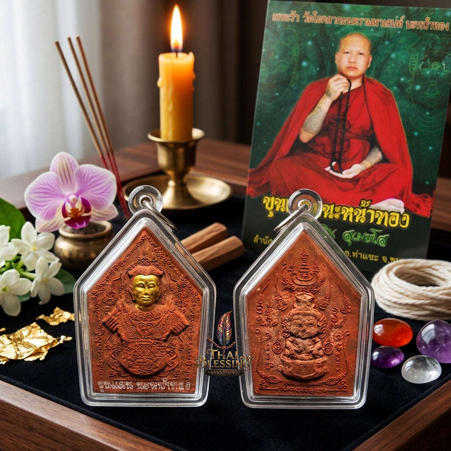 ✨ [The Sovereign of Absolute Charisma & Unmatched Social Dominance: The 2026 "Grand-Master" Khun Phaen Na-Na-Thong Edition] Sacred "Khun Phaen (The Sovereign Sage of Irresistible Attraction)" – Special "Red-Kai-Daeng Herbal & Gold-Face" Thai