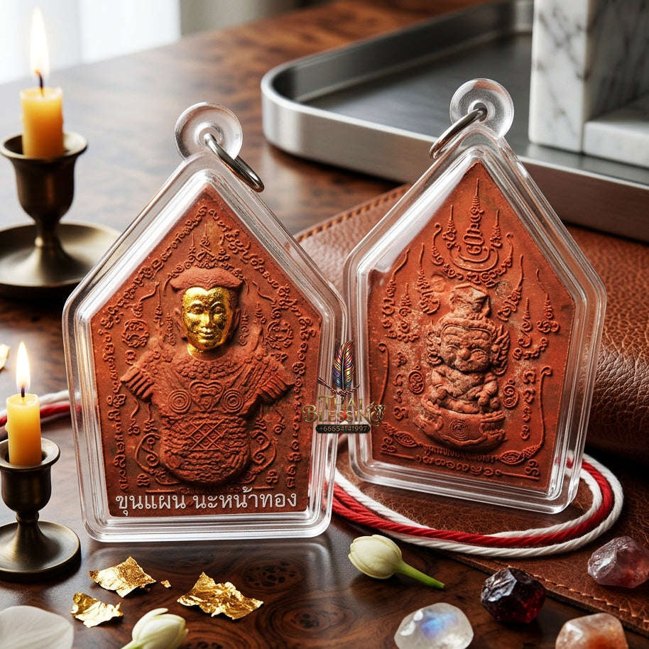 ✨ [The Sovereign of Absolute Charisma & Unmatched Social Dominance: The 2026 "Grand-Master" Khun Phaen Na-Na-Thong Edition] Sacred "Khun Phaen (The Sovereign Sage of Irresistible Attraction)" – Special "Red-Kai-Daeng Herbal & Gold-Face" Thai