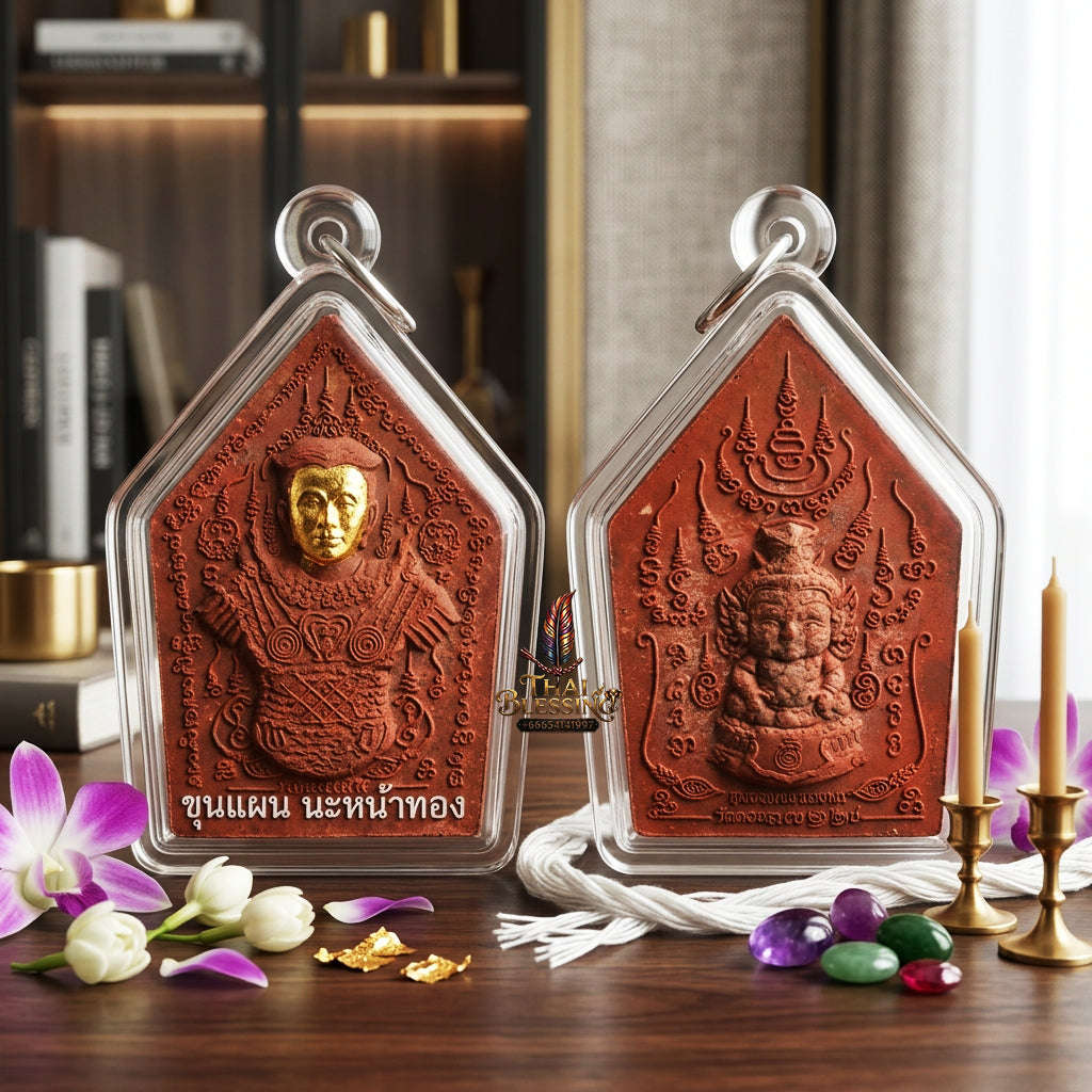 ✨ [The Sovereign of Absolute Charisma & Unmatched Social Dominance: The 2026 "Grand-Master" Khun Phaen Na-Na-Thong Edition] Sacred "Khun Phaen (The Sovereign Sage of Irresistible Attraction)" – Special "Red-Kai-Daeng Herbal & Gold-Face" Thai