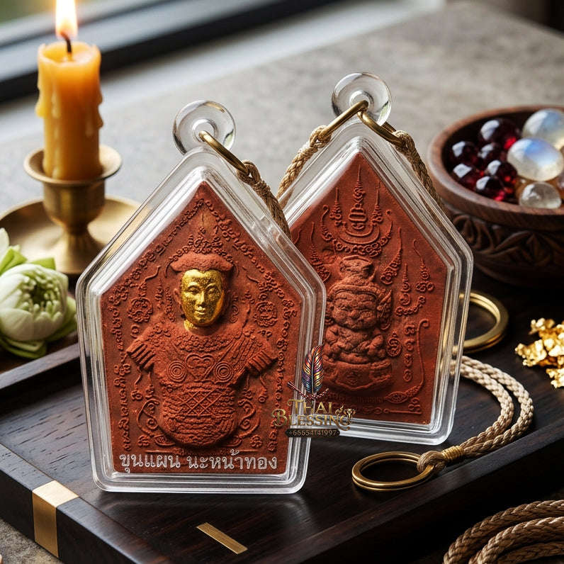 ✨ [The Sovereign of Absolute Charisma & Unmatched Social Dominance: The 2026 "Grand-Master" Khun Phaen Na-Na-Thong Edition] Sacred "Khun Phaen (The Sovereign Sage of Irresistible Attraction)" – Special "Red-Kai-Daeng Herbal & Gold-Face" Thai