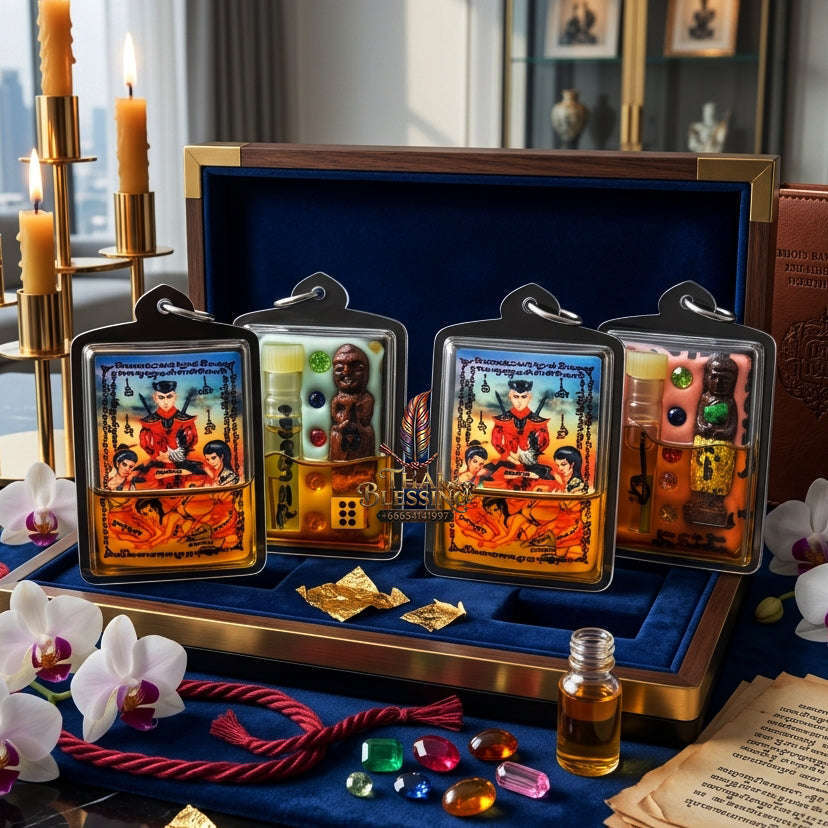 ✨ [The Sovereign of Absolute Erotic Command & Irresistible Social-Magnetic Dominion: The 2026 "Grand-Master" Sovereign Edition] Sacred "Khun Phaen 3 Nang Phrai (The Sovereign Khun Phaen with the Triad of Spirits)