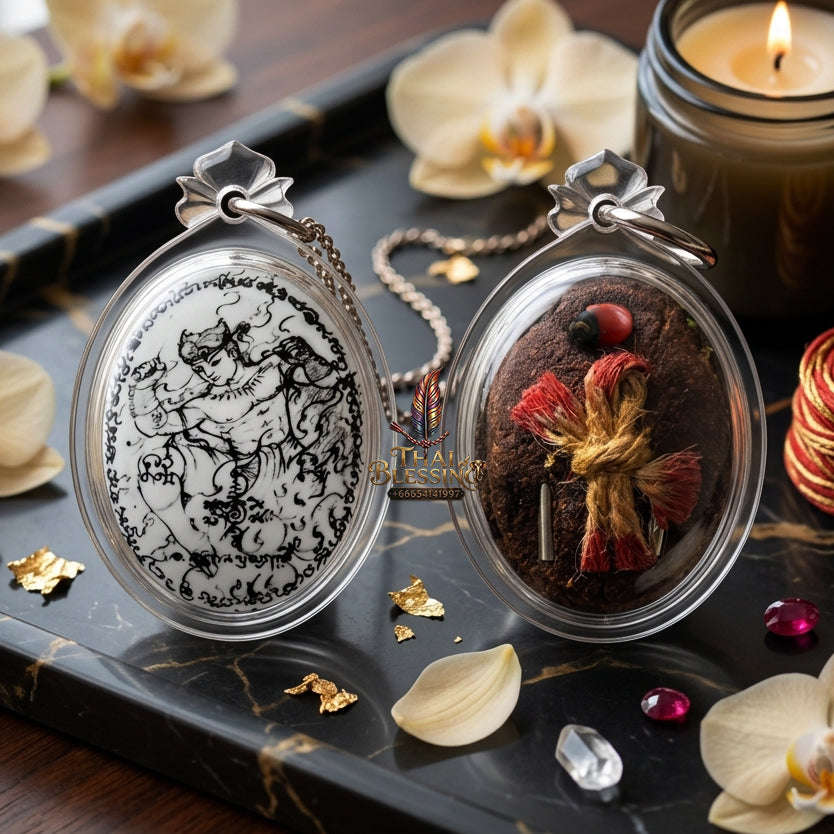 ✨ [The Sovereign of Absolute Invincibility & Kinetic Defense: The 2026 "Grand-Master" Sovereign Edition] Sacred "Locket Nak-Muai (The Sovereign Boxer-Warrior)" – Special "Protection & Kinetic-Armor" Matrix – Consecrated by Achan Uthen Thai