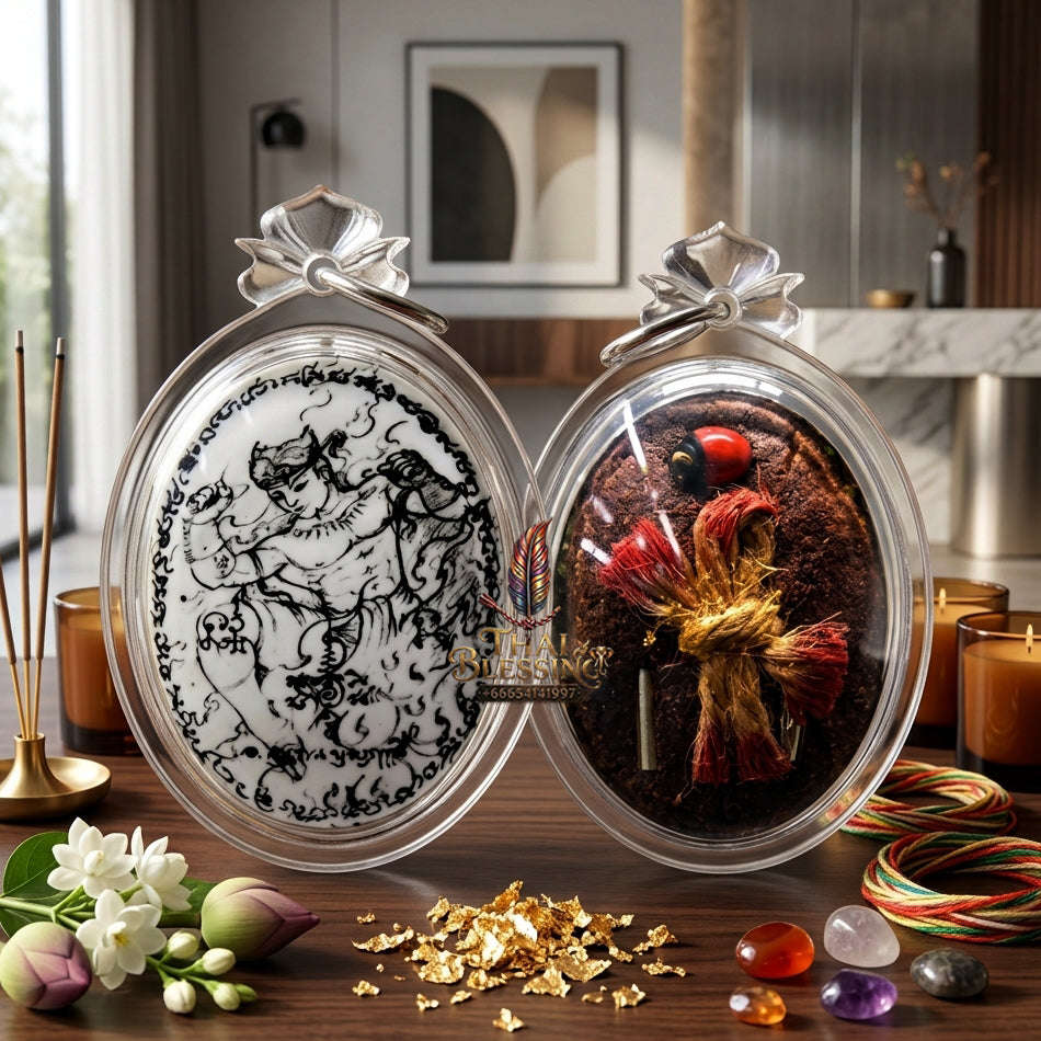 ✨ [The Sovereign of Absolute Invincibility & Kinetic Defense: The 2026 "Grand-Master" Sovereign Edition] Sacred "Locket Nak-Muai (The Sovereign Boxer-Warrior)" – Special "Protection & Kinetic-Armor" Matrix – Consecrated by Achan Uthen Thai