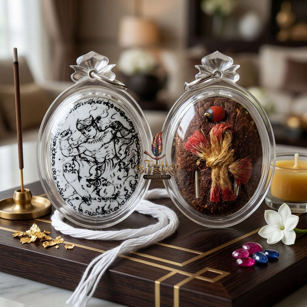 ✨ [The Sovereign of Absolute Invincibility & Kinetic Defense: The 2026 "Grand-Master" Sovereign Edition] Sacred "Locket Nak-Muai (The Sovereign Boxer-Warrior)" – Special "Protection & Kinetic-Armor" Matrix – Consecrated by Achan Uthen Thai
