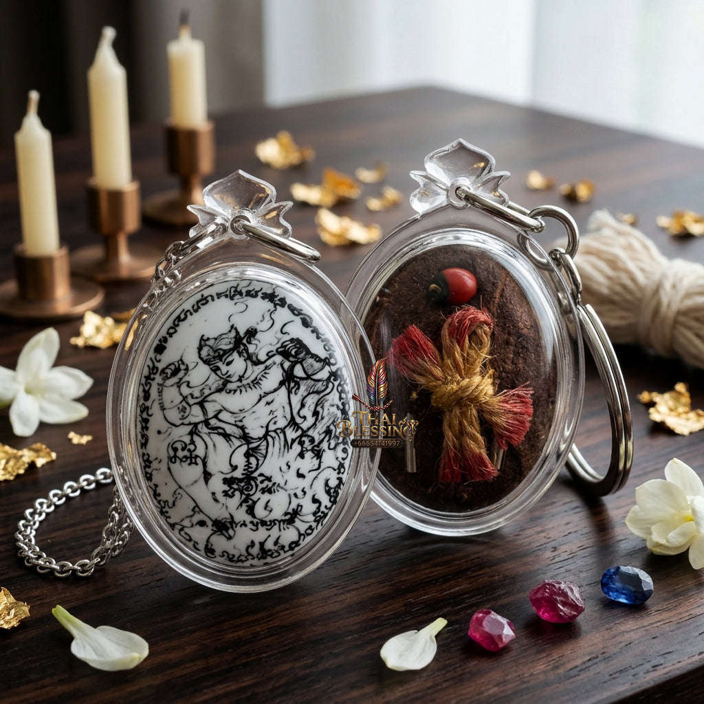 ✨ [The Sovereign of Absolute Invincibility & Kinetic Defense: The 2026 "Grand-Master" Sovereign Edition] Sacred "Locket Nak-Muai (The Sovereign Boxer-Warrior)" – Special "Protection & Kinetic-Armor" Matrix – Consecrated by Achan Uthen Thai