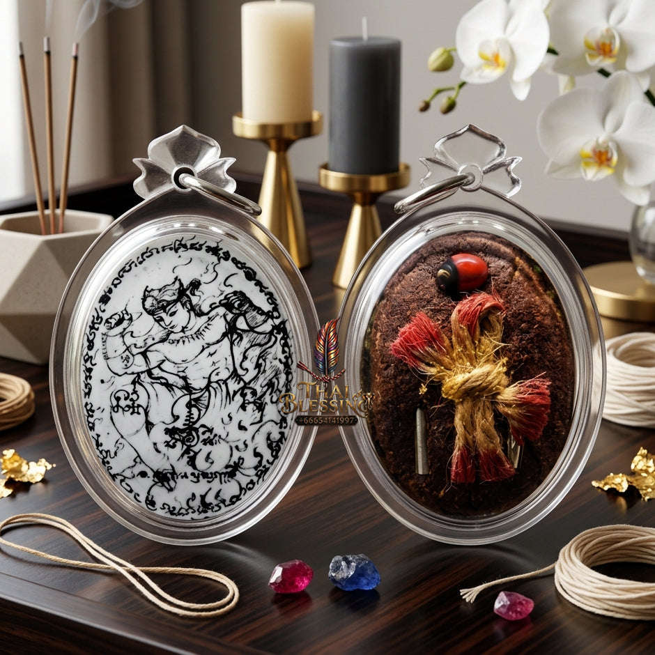 ✨ [The Sovereign of Absolute Invincibility & Kinetic Defense: The 2026 "Grand-Master" Sovereign Edition] Sacred "Locket Nak-Muai (The Sovereign Boxer-Warrior)" – Special "Protection & Kinetic-Armor" Matrix – Consecrated by Achan Uthen Thai
