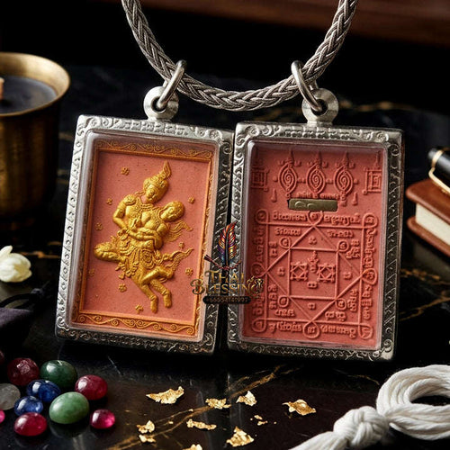 ✨ [The Sovereign of Celestial Allure: The 2026 Master-Edition] Sacred "Phet Phaya Thorn Um Nang" (The Divine Seducer of the Himmapan Forest) – Special "Ancient Occult Powder" Matrix – Master-Blessed by Luang Ta Ruam, Wat Khok Samran (2025/2568)