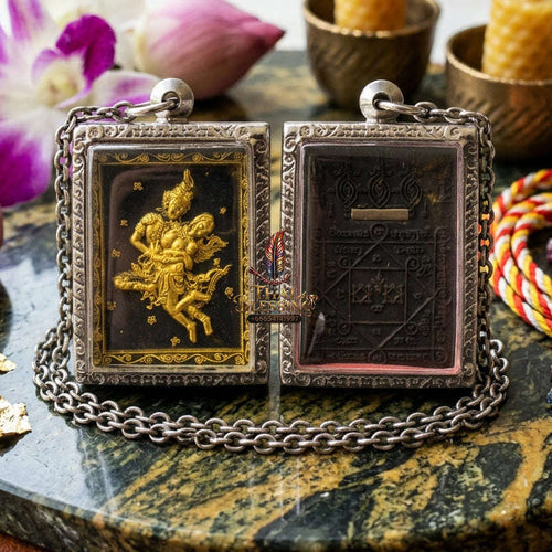 ✨ [The Sovereign of Celestial Allure: The 2026 Master-Edition] Sacred "Phet Phaya Thorn Um Nang" (The Divine Seducer of the Himmapan Forest) – Special "Ancient Occult Powder" Matrix – Master-Blessed by Luang Ta Ruam, Wat Khok Samran (2025/2568)