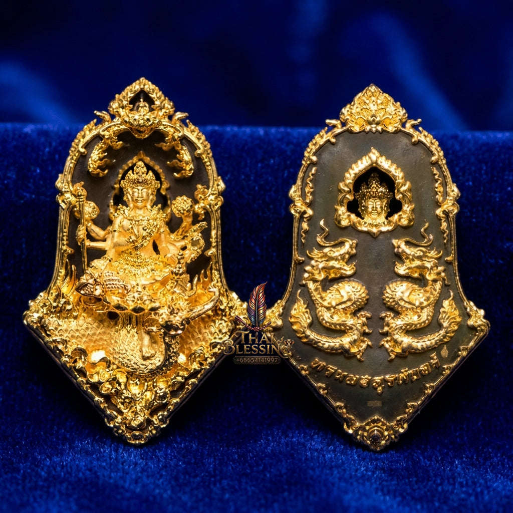 ✨ [The Sovereign of Celestial Authority: The 2024 Master-Edition] Sacred "Rian Jampee Thao Maha Phrom" Thai Blessing Co By RURUECHA