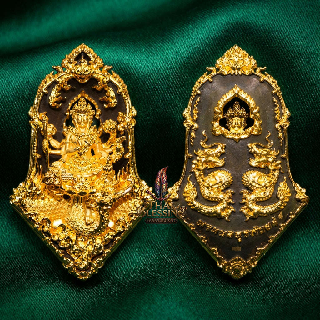 ✨ [The Sovereign of Celestial Authority: The 2024 Master-Edition] Sacred "Rian Jampee Thao Maha Phrom" Thai Blessing Co By RURUECHA