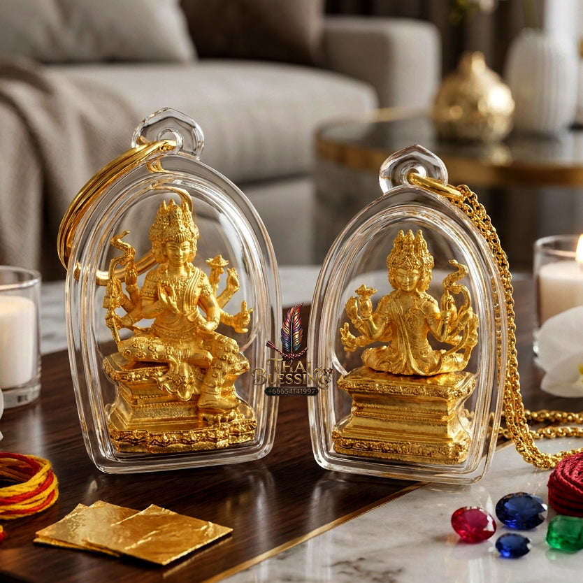 ✨ [The Sovereign of Celestial Dominance: The 2024 Master-Edition] Sacred "Phra Phrom Nuea Duang" (The Brahma Above Destiny) "Jao Sua Yaowarat" Thai Blessing Co By RURUECHA