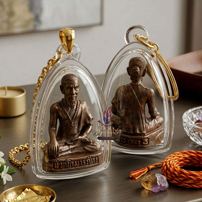 ✨ [The Sovereign of Celestial Healing: The 2010 Master-Edition] Sacred "Mo Chiwok Komaraphat" (The Physician to the Buddha) – Special "Satin Finish" (Matte-Lustre) on Sacred Bronze (Samrit) – "Duang Maha Sethi" (Great Wealth & Vitality) Series