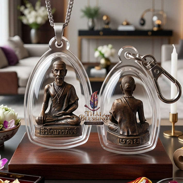 ✨ [The Sovereign of Celestial Healing: The 2010 Master-Edition] Sacred "Mo Chiwok Komaraphat" (The Physician to the Buddha) – Special "Satin Finish" (Matte-Lustre) on Sacred Bronze (Samrit) – "Duang Maha Sethi" (Great Wealth & Vitality) Series