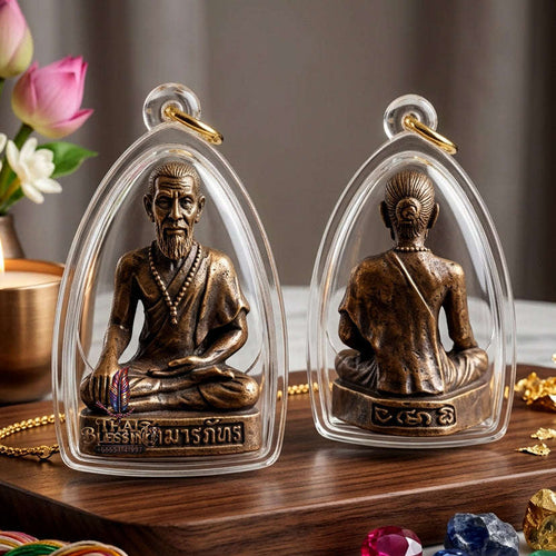 ✨ [The Sovereign of Celestial Healing: The 2010 Master-Edition] Sacred "Mo Chiwok Komaraphat" (The Physician to the Buddha) – Special "Satin Finish" (Matte-Lustre) on Sacred Bronze (Samrit) – "Duang Maha Sethi" (Great Wealth & Vitality) Series
