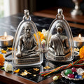 ✨ [The Sovereign of Celestial Healing: The 2010 Master-Edition] Sacred "Mo Chiwok Komaraphat" (The Physician to the Buddha) – Special "Satin Finish" (Matte-Lustre) on Sacred Bronze (Samrit) – "Duang Maha Sethi" (Great Wealth & Vitality) Thai