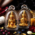 ✨ [The Sovereign of Charismatic Dominion: The 2022 Master-Edition] Sacred "Phaya Ngang Maha Mon" (The Great Spell Ngang) – Special "Gold-Plated Samrit" (Sacred Bronze Alloy) Thai Blessing Co By RURUECHA