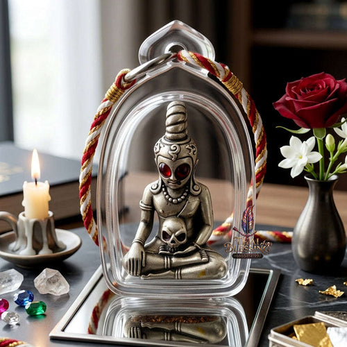 ✨ [The Sovereign of Charismatic Dominion: The 2022 Master-Edition] Sacred "Phaya Ngang Maha Mon" (The Great Spell Ngang) – Special "Satin-Finish Silver" (Chanuan Athan) Thai Blessing Co By RURUECHA