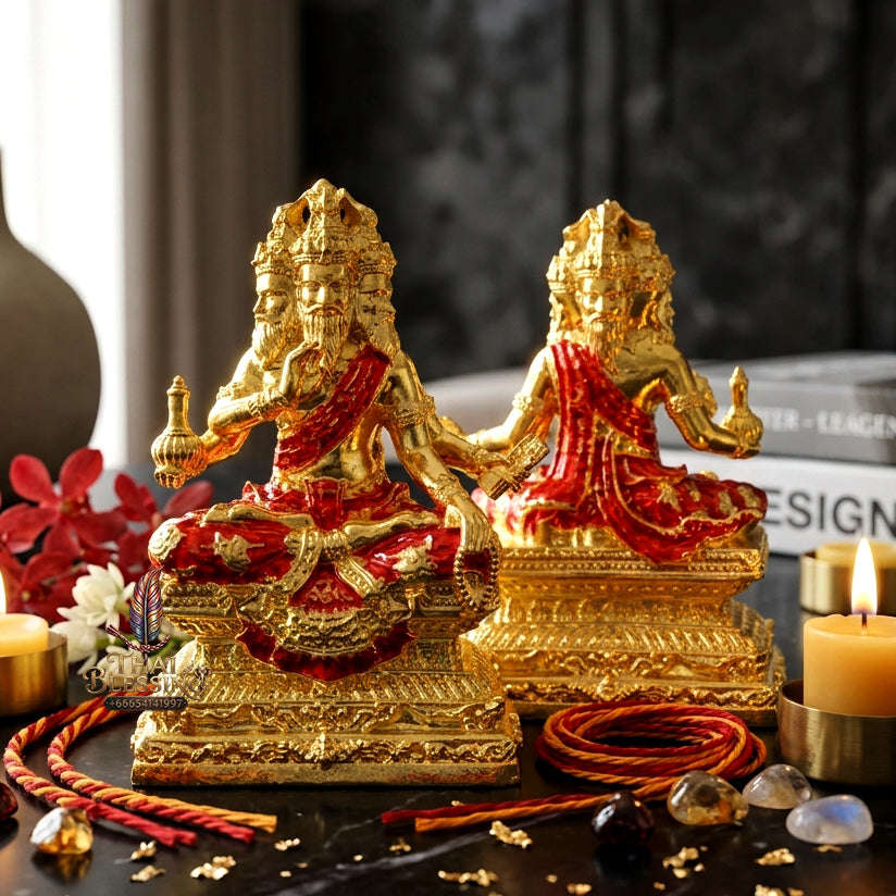 ✨ [The Sovereign of Divine Benediction: The 2026 Master-Edition] Sacred "Pu Ruesi Phrommaet" (Ruesi of Brahma-Wisdom) – Special "Pu Prathan Phon 108" (Grandfather Grants 108 Blessings) Edition – Gold-Plated Bronze with Crimson-Red Enamel Thai