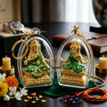 ✨ [The Sovereign of Divine Benediction: The 2026 Master-Edition] Sacred "Pu Ruesi Phrommaet" (Ruesi of Brahma-Wisdom) – Special "Pu Prathan Phon 108" (Grandfather Grants 108 Blessings) Edition – Gold-Plated Bronze with Emerald-Green Enamel Thai