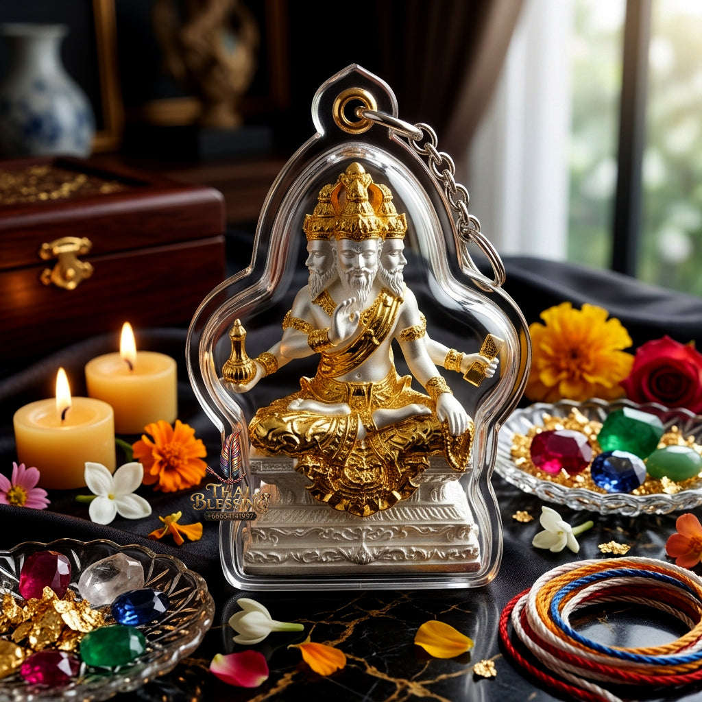 ✨ [The Sovereign of Divine Benediction: The 2026 Master-Edition] Sacred "Pu Ruesi Phrommaet" (Ruesi of Brahma-Wisdom) – Special "Pu Prathan Phon 108" (Grandfather Grants 108 Blessings) Edition Thai Blessing Co By RURUECHA