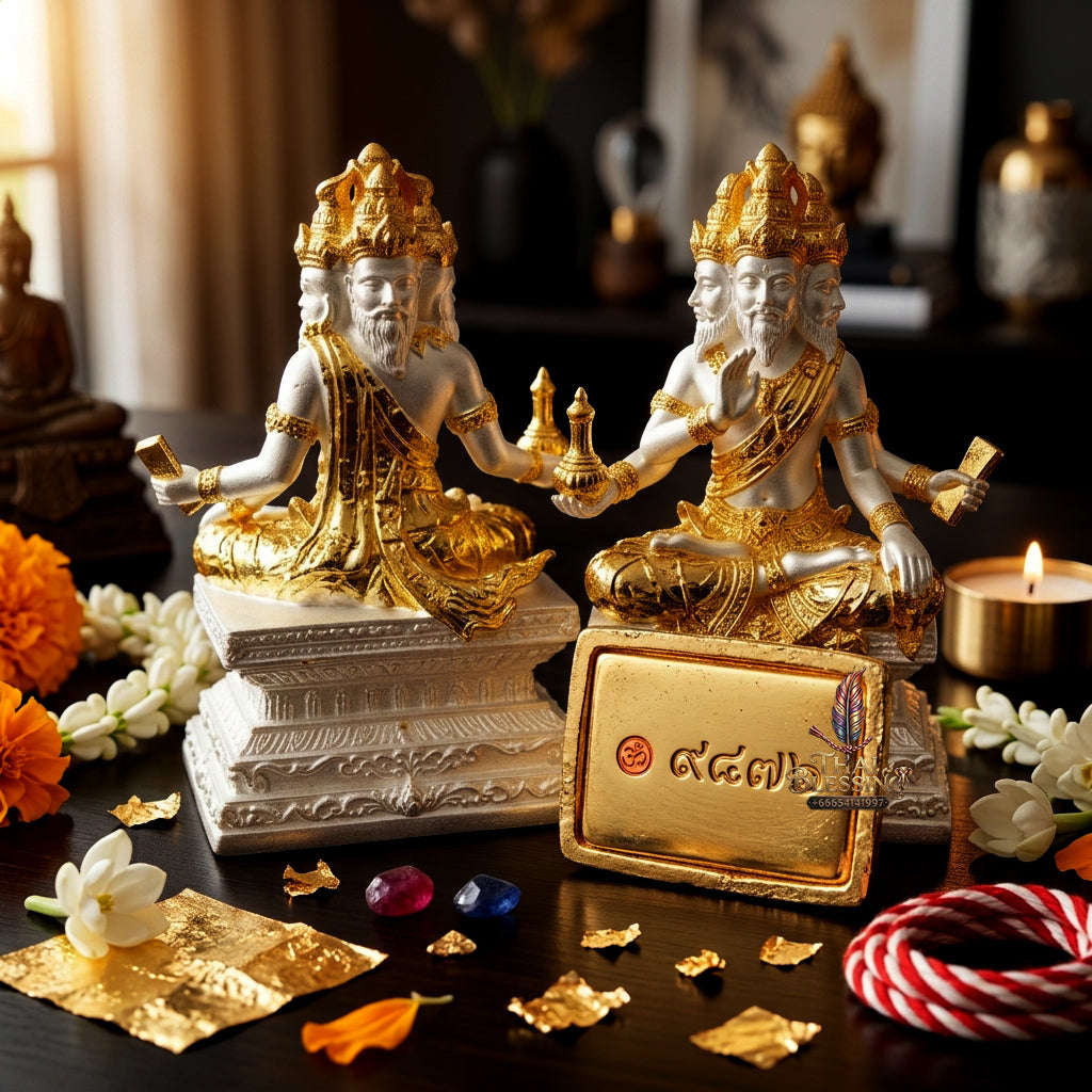 ✨ [The Sovereign of Divine Benediction: The 2026 Master-Edition] Sacred "Pu Ruesi Phrommaet" (Ruesi of Brahma-Wisdom) – Special "Pu Prathan Phon 108" (Grandfather Grants 108 Blessings) Edition Thai Blessing Co By RURUECHA