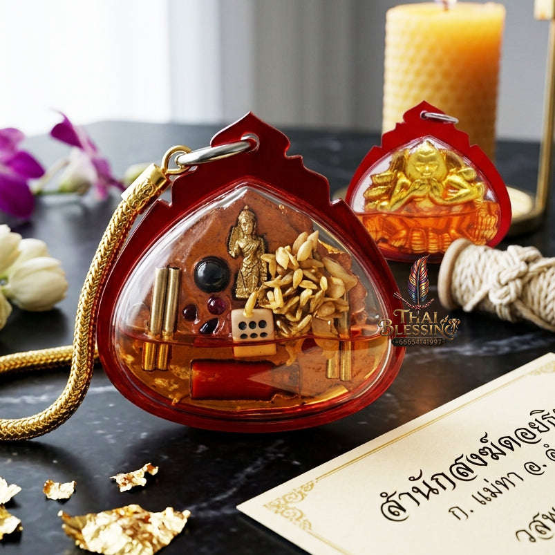 ✨ [The Sovereign of Effortless Abundance & Mercantile Mastery: The 2026 "Grand-Master" Edition] Sacred "Ling Kin Kluai (The Monkey Who Eats Bananas – Symbol of Effortless Acquisition)" – Special "Holy Herb & Charm Oil" Thai Blessing Co By