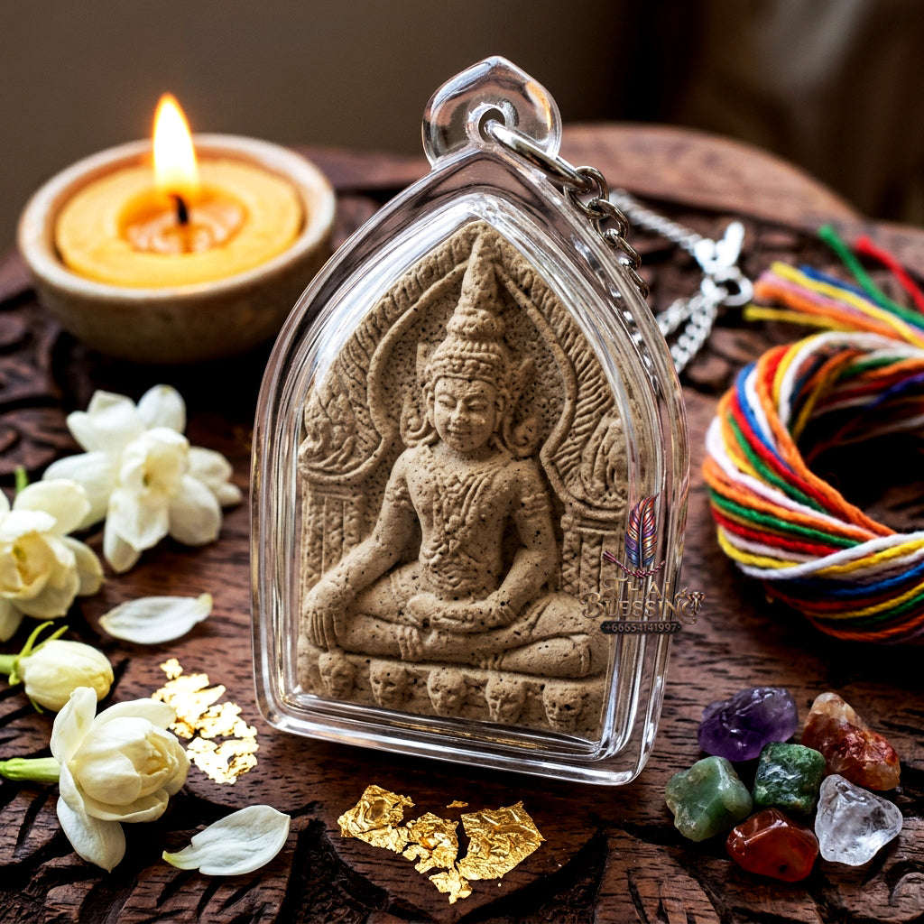 ✨ [The Sovereign of Forbidden Allure: The 2011 Master-Edition] Sacred "Khun Phaen Khot Sane" (The Ultimate Magnetism Master) – Special "White Wan" (Sacred Charm Herb) Matrix Thai Blessing Co By RURUECHA