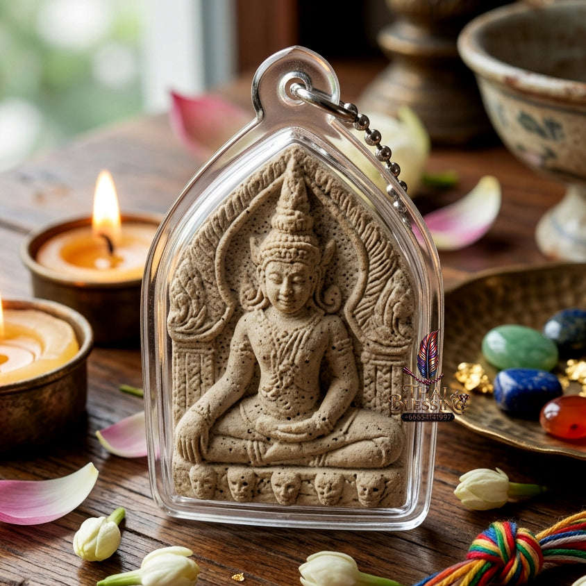✨ [The Sovereign of Forbidden Allure: The 2011 Master-Edition] Sacred "Khun Phaen Khot Sane" (The Ultimate Magnetism Master) – Special "White Wan" (Sacred Charm Herb) Matrix Thai Blessing Co By RURUECHA