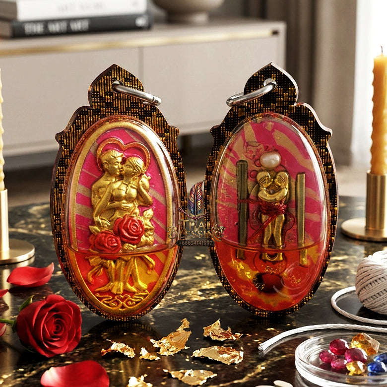 ✨ [The Sovereign of Infinite Affection & Ethereal Connection: The 2025 "Master-Class" Edition] Sacred "In Khu Krasip Rak (The Whisper-of-Love Eternal Union)" – Special "Maha Sanae (Great Charm) Herb & Oil" Thai Blessing Co By RURUECHA