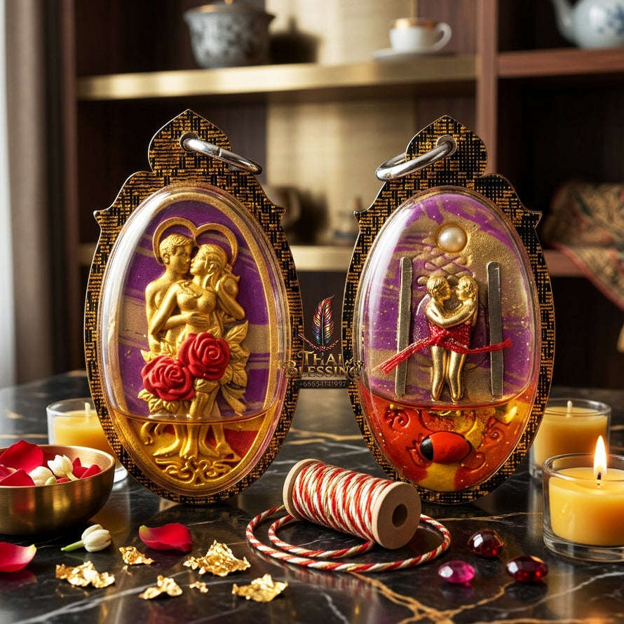 ✨ [The Sovereign of Infinite Affection & Ethereal Connection: The 2025 "Master-Class" Edition] Sacred "In Khu Krasip Rak (The Whisper-of-Love Eternal Union)" – Special "Maha Sanae (Great Charm) Herb & Oil" Thai Blessing Co By RURUECHA