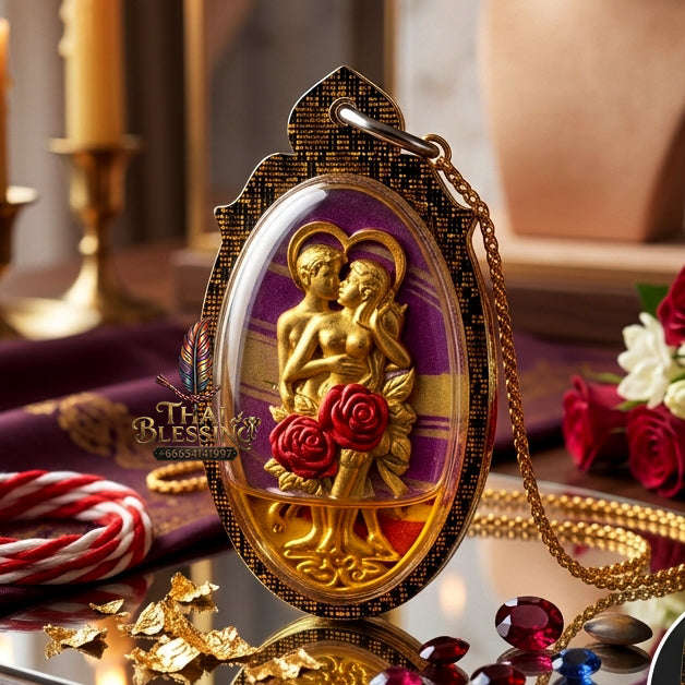 ✨ [The Sovereign of Infinite Affection & Ethereal Connection: The 2025 "Master-Class" Edition] Sacred "In Khu Krasip Rak (The Whisper-of-Love Eternal Union)" – Special "Maha Sanae (Great Charm) Herb & Oil" Thai Blessing Co By RURUECHA