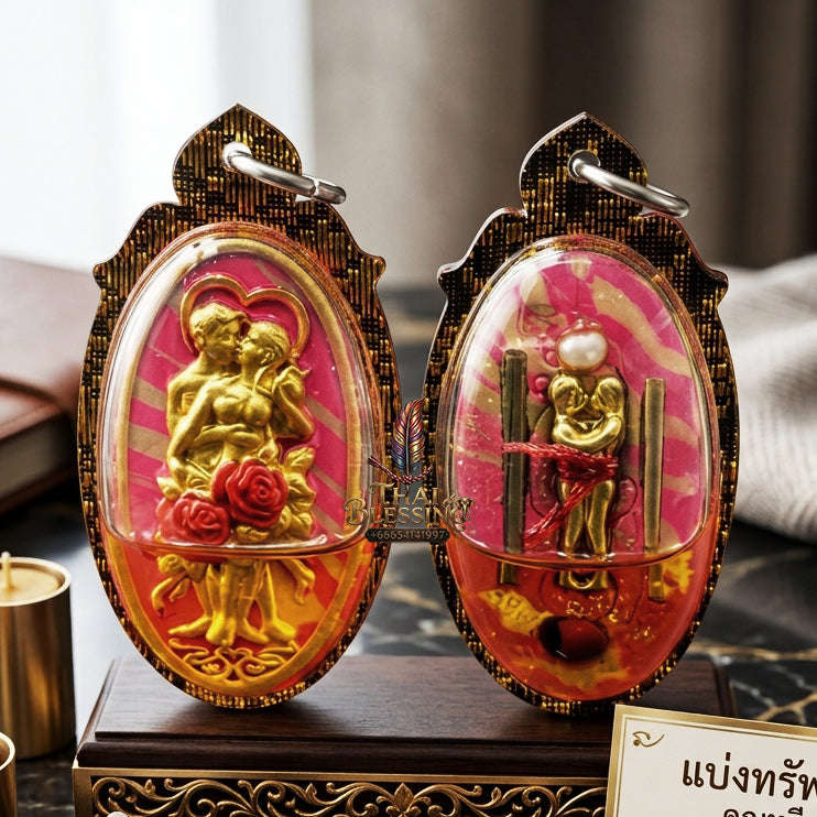✨ [The Sovereign of Infinite Affection & Ethereal Connection: The 2025 "Master-Class" Edition] Sacred "In Khu Krasip Rak (The Whisper-of-Love Eternal Union)" – Special "Maha Sanae (Great Charm) Herb & Oil" Thai Blessing Co By RURUECHA