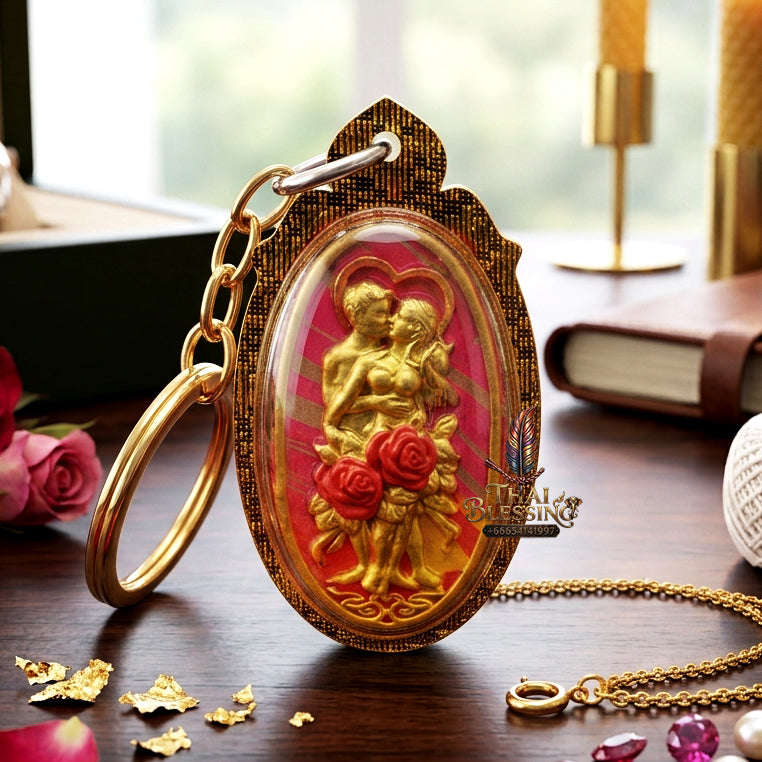 ✨ [The Sovereign of Infinite Affection & Ethereal Connection: The 2025 "Master-Class" Edition] Sacred "In Khu Krasip Rak (The Whisper-of-Love Eternal Union)" – Special "Maha Sanae (Great Charm) Herb & Oil" Thai Blessing Co By RURUECHA