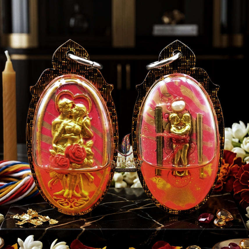 ✨ [The Sovereign of Infinite Affection & Ethereal Connection: The 2025 "Master-Class" Edition] Sacred "In Khu Krasip Rak (The Whisper-of-Love Eternal Union)" – Special "Maha Sanae (Great Charm) Herb & Oil" Thai Blessing Co By RURUECHA