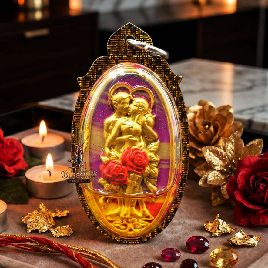 ✨ [The Sovereign of Infinite Affection & Ethereal Connection: The 2025 "Master-Class" Edition] Sacred "In Khu Krasip Rak (The Whisper-of-Love Eternal Union)" – Special "Maha Sanae (Great Charm) Herb & Oil" Thai Blessing Co By RURUECHA