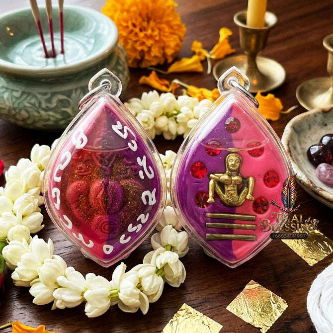 ✨ [The Sovereign of Infinite Allure & Divine Magnetism: The 2026 "Grand-Master" Edition] Sacred "Bua Bang Bai (The Sovereign Lotus of Veiled Allure)" – Special "Occult Herb-Powder & Dawk Thong Oil" Thai Blessing Co By RURUECHA