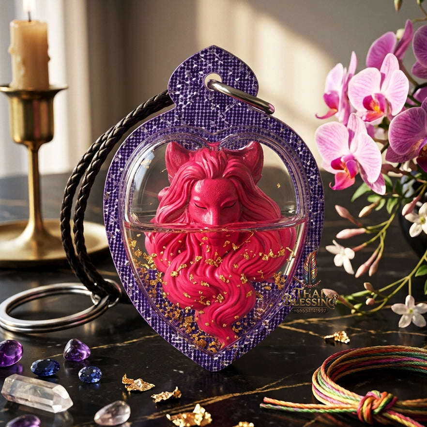 ✨ [The Sovereign of Infinite Allure & Magnetic Influence: The 2026 "Grand-Master" Edition] Sacred "Chingchok Kao Hang (The 9-Tailed Fox Empress of Celestial Seduction)" – Special "Maha Sane Charm-Powder & Sacred-Oil" Thai Blessing Co By RURUECHA