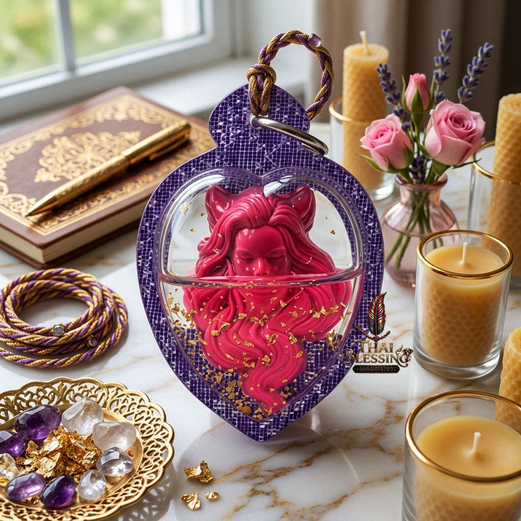 ✨ [The Sovereign of Infinite Allure & Magnetic Influence: The 2026 "Grand-Master" Edition] Sacred "Chingchok Kao Hang (The 9-Tailed Fox Empress of Celestial Seduction)" – Special "Maha Sane Charm-Powder & Sacred-Oil" Thai Blessing Co By RURUECHA